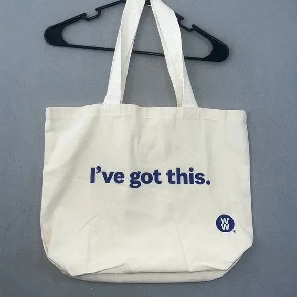 Weight Watcher Tote Bag "I've Got This" Cream Beige - Picture 1 of 2